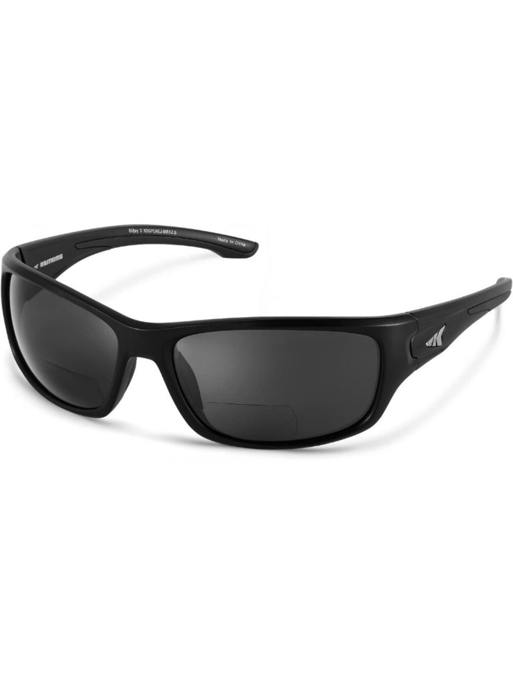 Bifocal Polarized Wrap Sunglasses for Fishing, Outdoor Sports & Reading